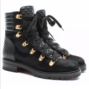 Christian Louboutin Hiking Combat Boots Sz 9 New!